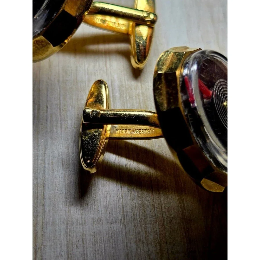 VTG THERMOMETER CUFFLINKS CELSIUS FAHRENHEIT